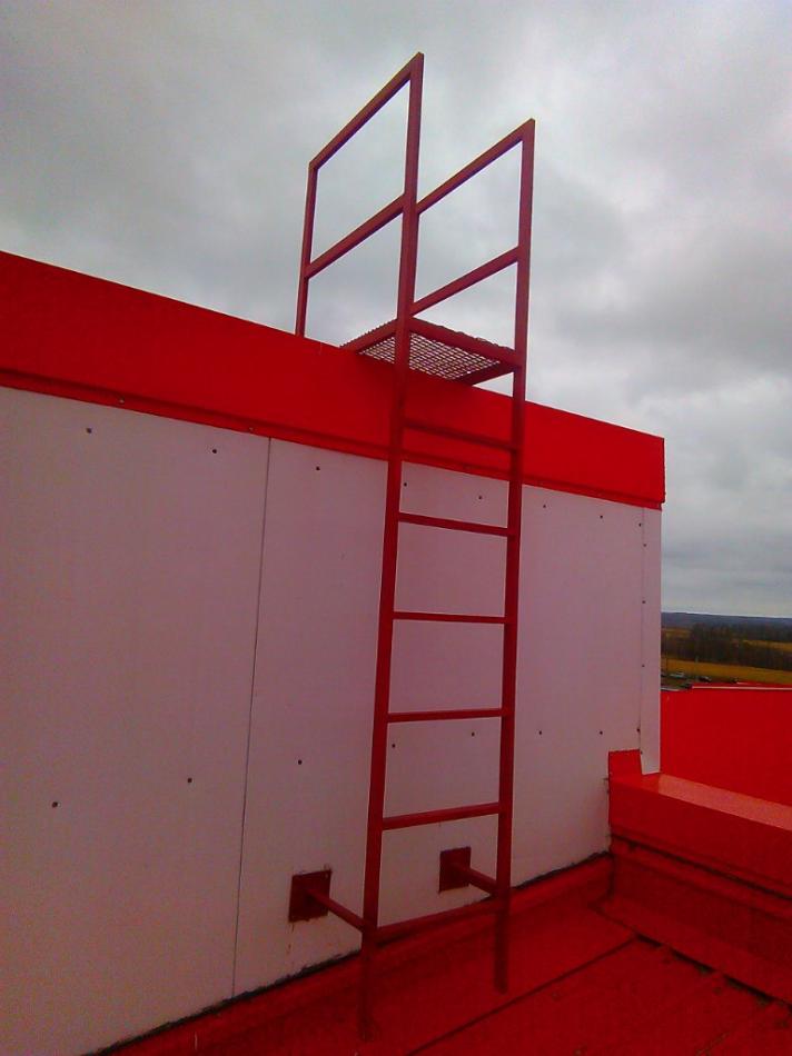 Вертикальная пожарная лестница П1-1