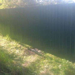 Забор из профлиста MG Высотой 2 м